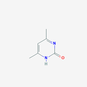 molecular formula C6H8N2O B087176 4,6-Dimethyl-2-hydroxypyrimidine CAS No. 108-79-2