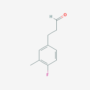 3-(4-Fluoro-3-methylphenyl)propanal