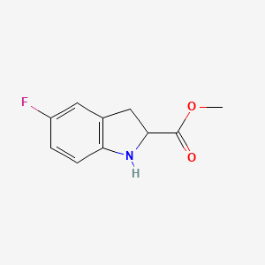 Methyl 5-fluoroindoline-2-carboxylate