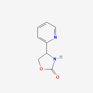4-(Pyridin-2-yl)oxazolidin-2-one