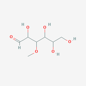molecular formula C7H14O6 B087179 3-O-Methyl-d-glucose CAS No. 146-72-5