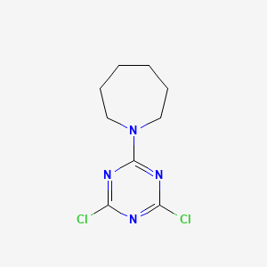 2,4-Dichloro-6-(hexahydro-1-azepinyl)-s-triazine
