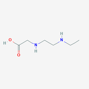 molecular formula C6H14N2O2 B8717934 N-(2-ethylaminoethyl)glycine 