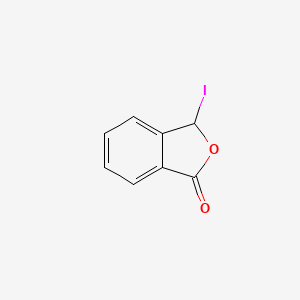 molecular formula C8H5IO2 B8717937 3-iodoisobenzofuran-1(3H)-one CAS No. 61296-43-3