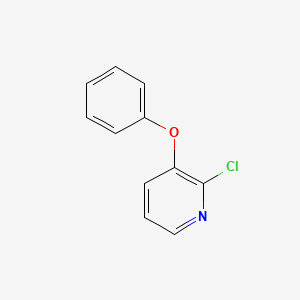 molecular formula C11H8ClNO B8717941 2-Chloro-3-phenoxypyridine CAS No. 73406-93-6