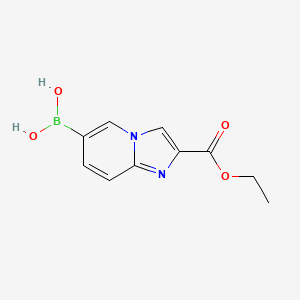 2-Ethoxycarbonylimidazo[1,2-a]pyridine-6-boronic acid