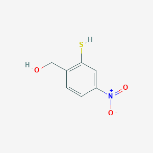 molecular formula C7H7NO3S B8717979 (4-Nitro-2-sulfanylphenyl)methanol CAS No. 92087-20-2