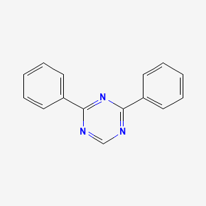 molecular formula C15H11N3 B8718044 2,4-Diphenyl-1,3,5-triazine CAS No. 1898-74-4