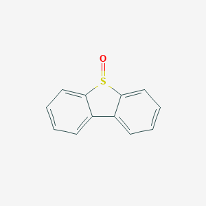 molecular formula C12H8OS B087181 Dibenzothiophene 5-oxide CAS No. 1013-23-6
