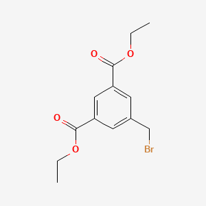 molecular formula C13H15BrO4 B8718162 Diethyl 5-(Bromomethyl)isophthalate CAS No. 156750-11-7