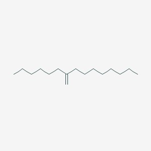 molecular formula C16H32 B087182 7-Methylenepentadecane CAS No. 13043-55-5