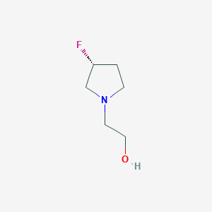 (R)-2-(3-Fluoropyrrolidin-1-yl)ethanol