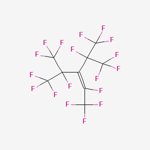 molecular formula C9F18 B8718293 Perfluoro(3-isopropyl-4-methyl-2-pentene) CAS No. 30320-27-5