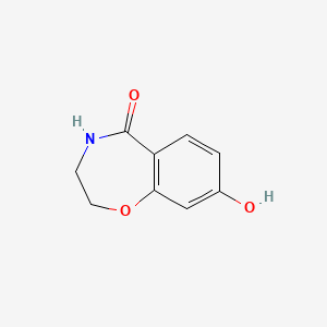 8-Hydroxy-3,4-dihydro-1,4-benzoxazepin-5(2H)-one