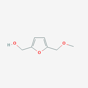 molecular formula C7H10O3 B8718343 5-Methoxymethyl-2-furanmethanol 