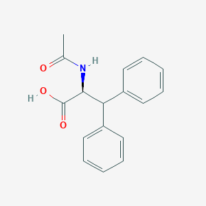 (2S)-2-acetylamino-3,3-diphenyl-propionic acid