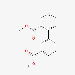 2'-(Methoxycarbonyl)[1,1'-biphenyl]-3-carboxylic acid