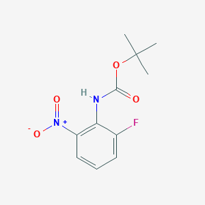 N-(tert-butyloxycarbonyl)-2-fluoro-6-nitroaniline