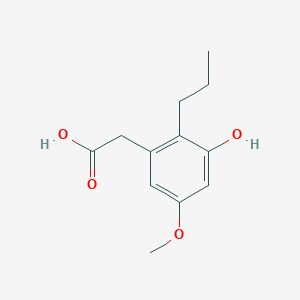 2-(3-Hydroxy-5-methoxy-2-propylphenyl)acetic acid