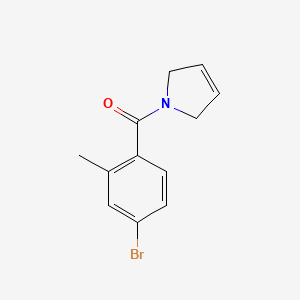 (4-Bromo-2-methylphenyl)(2,5-dihydro-1H-pyrrol-1-yl)methanone