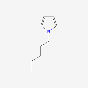 molecular formula C9H15N B8718818 1H-Pyrrole, 1-pentyl- CAS No. 699-22-9