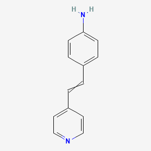 4-(2-Pyridin-4-yl-vinyl)-phenylamine