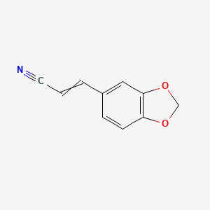 3-Benzo[1,3]dioxol-5-yl-acrylonitrile