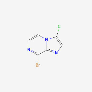 8-Bromo-3-chloroimidazo[1,2-a]pyrazine