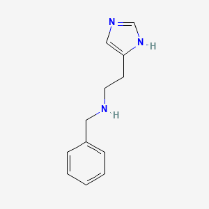 N-Benzyl-2-(1H-imidazol-5-YL)ethan-1-amine