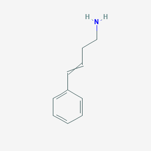 molecular formula C10H13N B8719315 (E)-4-phenylbut-3-en-1-amine 