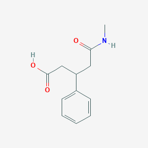 4-(N-Methylcarbamoyl)-3-phenylbutyric acid