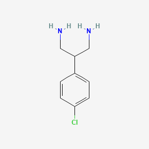 2-(4-Chlorophenyl)propane-1,3-diamine