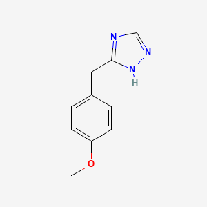 3-(4-methoxybenzyl)-1H-1,2,4-triazole