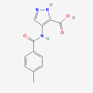 4-(4-Methylbenzamido)-1H-pyrazole-5-carboxylic acid