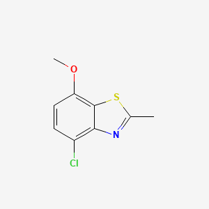 4-Chloro-7-methoxy-2-methylbenzothiazole