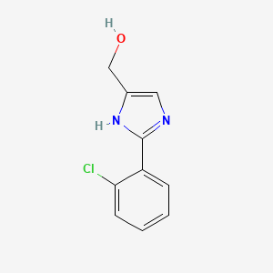 [2-(2-chlorophenyl)-1H-imidazol-4-yl]methanol