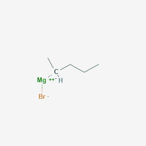 molecular formula C5H11BrMg B8719567 sec-Pentylbromomagnesium CAS No. 57325-22-1