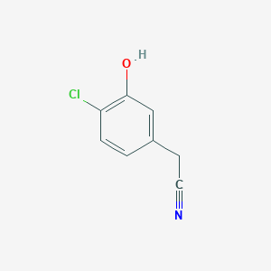 (4-Chloro-3-hydroxyphenyl)acetonitrile