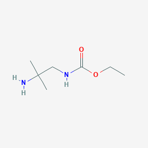 1,1-Dimethyl-2-(ethoxycarbonylamino)ethylamine