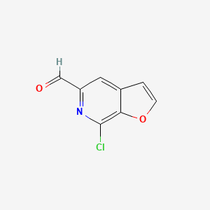 7-Chlorofuro[2,3-c]pyridine-5-carbaldehyde