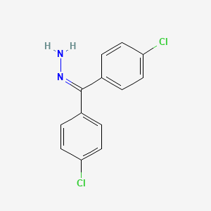 B8719779 Bis(4-chlorophenyl)methylidenehydrazine CAS No. 5463-11-6