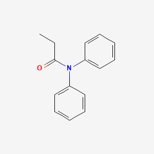 molecular formula C15H15NO B8719880 N,N-diphenylpropanamide CAS No. 20619-23-2