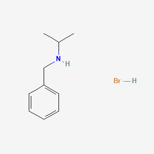 molecular formula C10H16BrN B8719915 Benzylisopropylamine hydrobromide CAS No. 176971-59-8