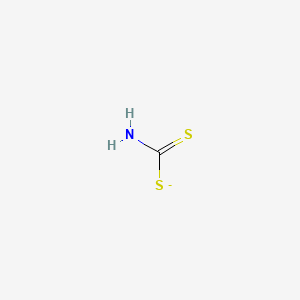 molecular formula CH2NS2- B8719985 Dithiocarbamate 
