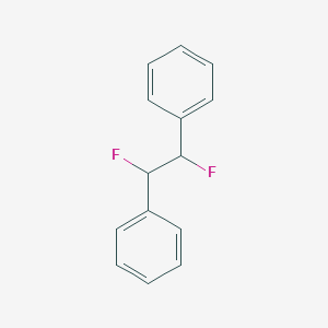 molecular formula C14H12F2 B8720016 1,2-Difluoro-1,2-diphenylethane 