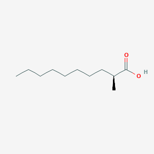 molecular formula C11H22O2 B8720052 (S)-1-methylnonylcarboxylic acid CAS No. 74036-83-2