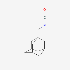 molecular formula C12H17NO B8720163 1-Adamantylmethyl isocyanate 