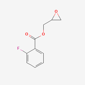 molecular formula C10H9FO3 B8720240 (Oxiran-2-yl)methyl 2-fluorobenzoate CAS No. 85515-51-1
