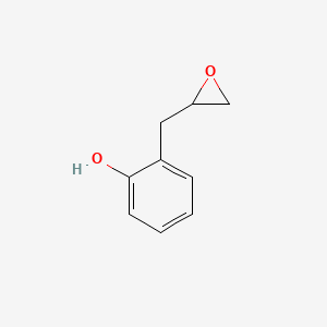 molecular formula C9H10O2 B8720281 2-(2,3-Epoxypropyl)phenol CAS No. 64276-05-7