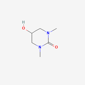 5-Hydroxy-1,3-dimethyl-tetrahydro-pyrimidin-2-one